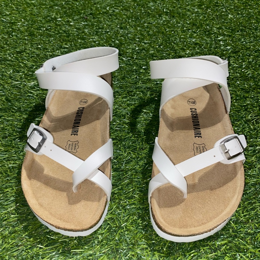 White Strappy Sandals